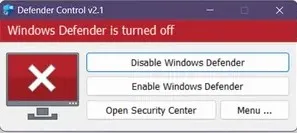 Defender Control